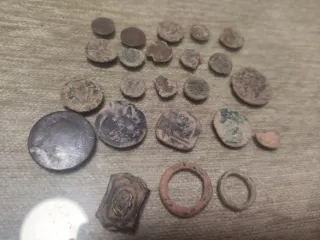 Lote monedas romanas antiguas