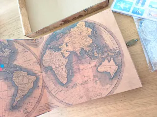 Álbum de fotos para pegar y escribir