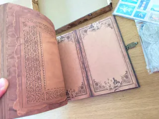 Álbum de fotos para pegar y escribir