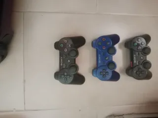 3 Mandos PS3 Originales Sony + Juegos