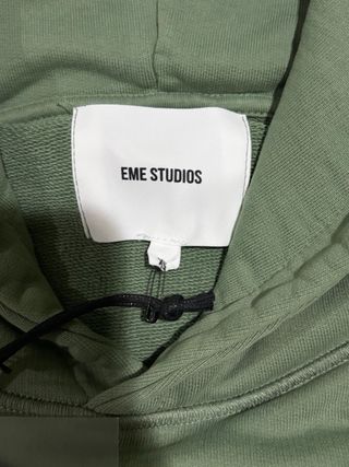 Sudadera Eme Studios verde talla XS