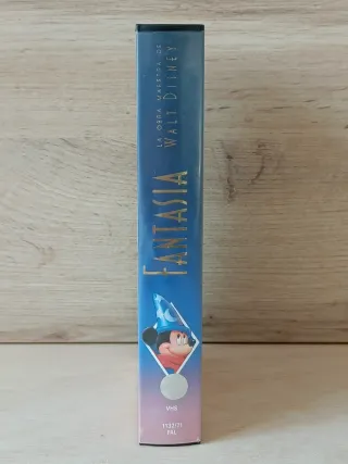 VHS Fantasía Walt Disney