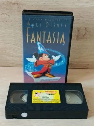 VHS Fantasía Walt Disney