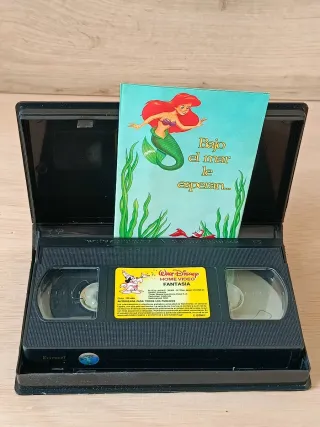 VHS Fantasía Walt Disney