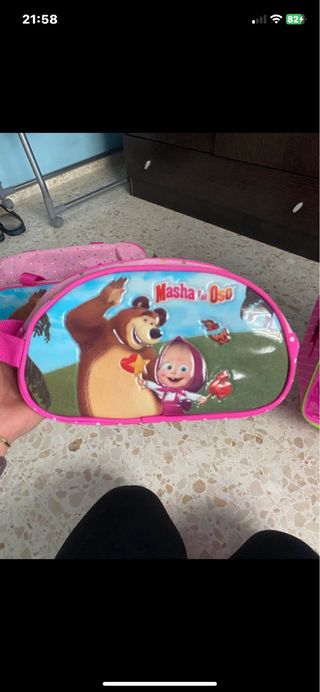 Juego Maletas Infantil Masha y el Oso