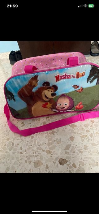 Juego Maletas Infantil Masha y el Oso