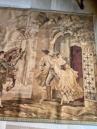 Tapiz antiguo 186x147 cm