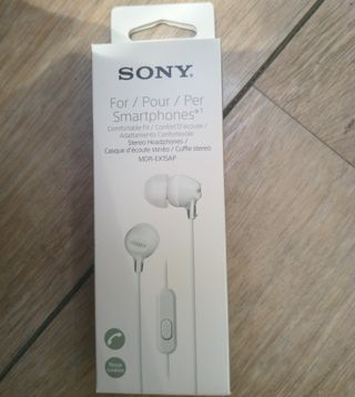 Auriculares Sony MDR-EX15AP Blancos
