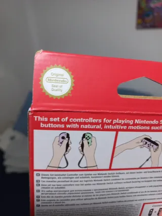 Mandos Joy-Con Nintendo Switch (sin abrir)