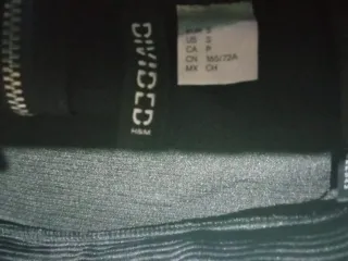 Falda negra H&M nueva