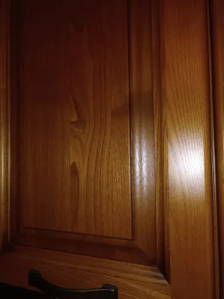 Cucina Rovere 2,10 MT con tavolo allung e 6 sedie