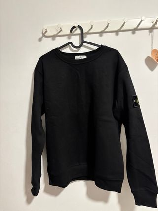 Sudadera Stone Island Negra Talla S