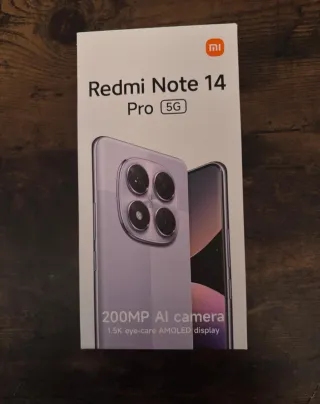 Xiaomi Redmi Note 14 Pro 5G 256GB Negro