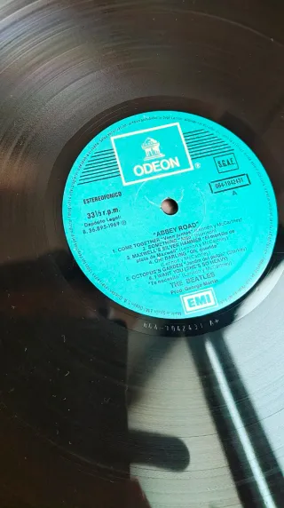 LP Abbey Road de The Beatles Edición 1969