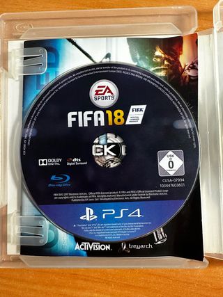 FIFA 18 PS4 (PlayStation 4) Blu-ray Disc