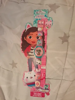 Reloj Digital Gabby Gato Muñecas