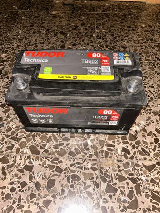Batería Coche Tudor Technica 80Ah 700A
