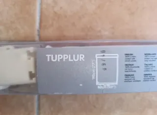 Tenda a rullo bianca nuova