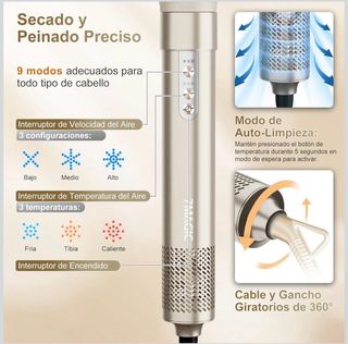 Cepillo Eléctrico 7MAGIC Gold