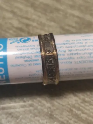 Anillo árabe ajustable.antiguo