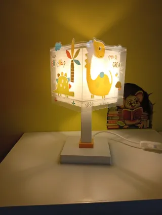 Lámpara infantil dinosaurio
