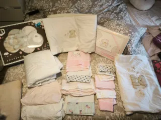 Cuna nórdica con complementos