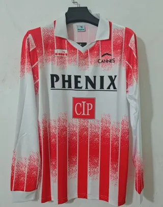 Camiseta Futbol Retro vintage Zidane Cannes