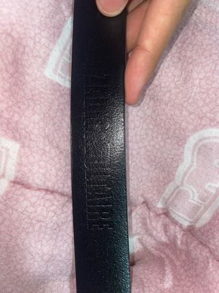 Cinturón Zadig & Voltaire Negro y Dorado