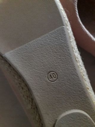 Zapatillas planas rosa suela goma