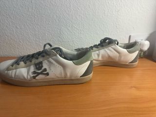 Zapatillas Scalpers Blancas y Verdes