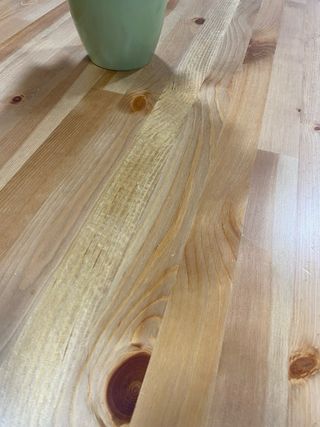 Conjunto mesa y 4 sillas pino