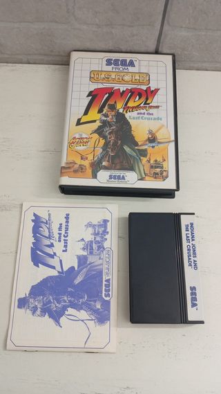 Indy Indiana Jones Last Crusade Sega Master System