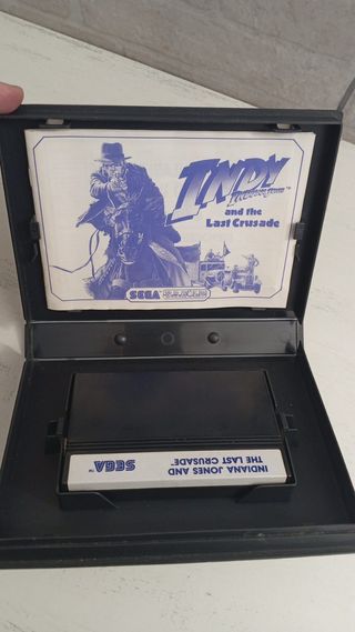 Indy Indiana Jones Last Crusade Sega Master System