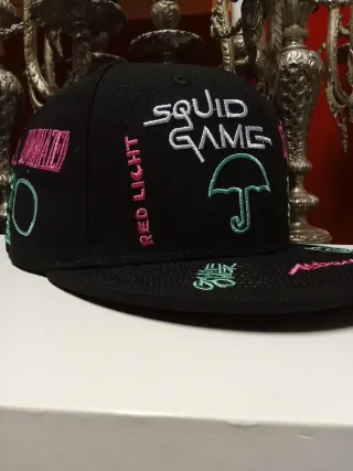 Gorra New Era 59Fifty Squid Game Talla 7.1/2
