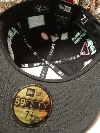 Gorra New Era 59Fifty Squid Game Talla 7.1/2