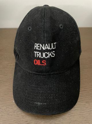 Gorra Renault Trucks Oils Negra