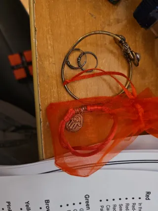 Lote Joyas Pulsera, brazalete y pendientes