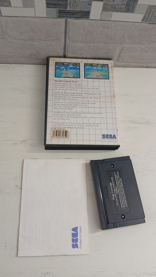 World Grand Prix Sega Master System PAL
