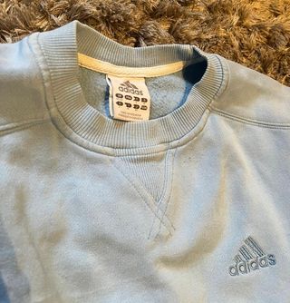 Sudadera Adidas Básica Azul