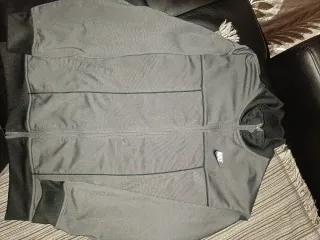 Sudadera Nike cremallera gris y negra