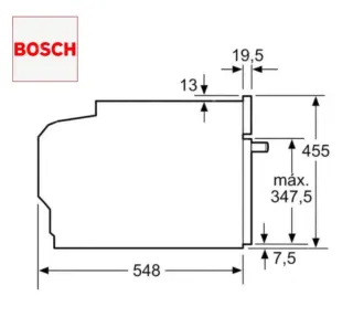 BOSH HORNO COMPACTO MULTIFUNCIÓN SERIE 8 VER FOTOS
