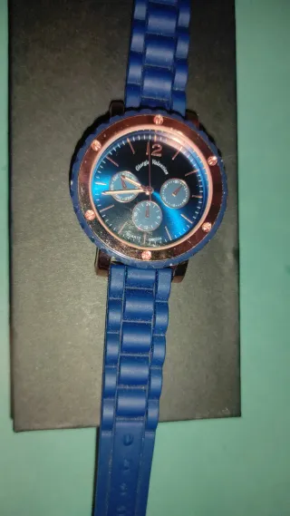 Reloj Giorgio Milano Azul y Dorado