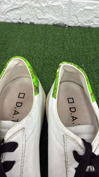 DATE Sneakers Uomo Bianche e Verdi
