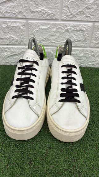 DATE Sneakers Uomo Bianche e Verdi