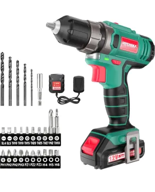 Taladro Atornillador HYCHIKA 12V + Bolso