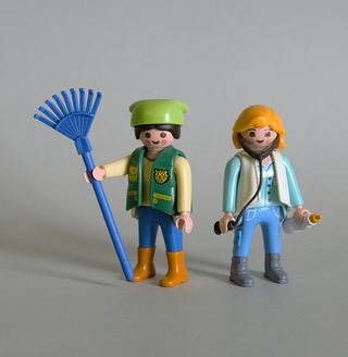Playmobil Zoo Girafas Con Veterinaria Y Cuidadora