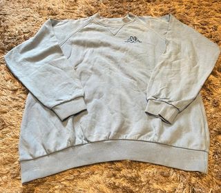 Sudadera Kappa Básica Gris