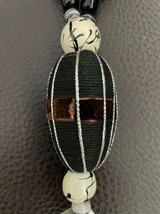 Colgante largo con cuentas