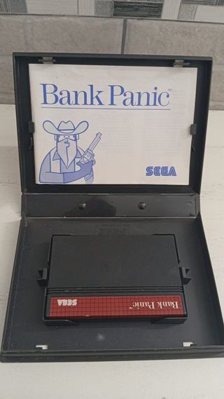 Bank Panic Sega Master System PAL Completo