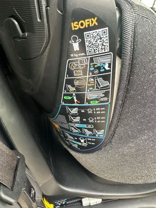 Silla coche AxissFix Plus confort bebé